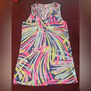 Lily Pulitzer sleeveless dress.